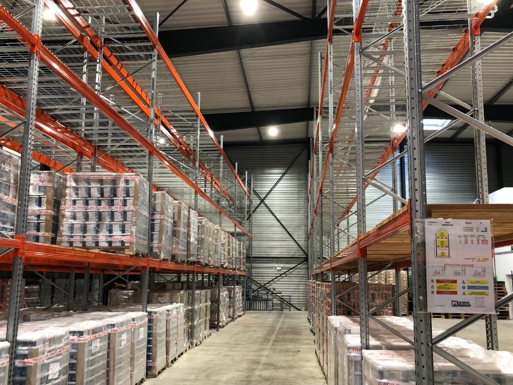 rack a palettes Merial