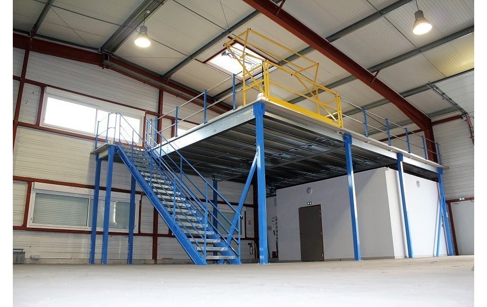 Plateforme de stockage avec barrière écluse Toulouse